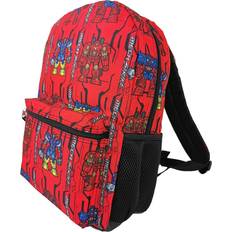 Fast Forward Marvel Spider-Man Mech Strike AOP Large Backpack Black/Blue/Red One-Size