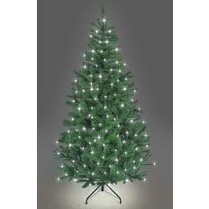 10ft christmas tree Shatchi 10Ft Pre-Lit Artificial Alaskan Pine Decorations Metal Christmas Tree