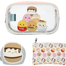 Bolsos Squishmallows Food Squad Travel Cosmetic Bag Set of 3