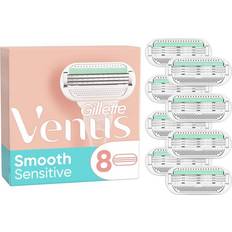 Pehmentävä Partakoneet ja Partaterät Gillette Venus Smooth Sensitive Blades 8-pack