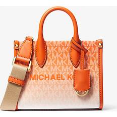 Michael Kors Crossbody Bags Michael Kors Mirella Extra Small Ombré Logo Crossbody Bag - Poppy