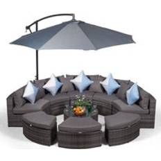 Garden & Outdoor Furniture Oak Furniture King Monaco Luxury Outdoor Lounge Set