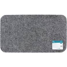 Carpets & Rugs JVL Delta Scraper Door Mat Grey