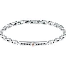 Iconic Armbånd Rustfrit Stål JM423AVD28 Herre Stainless Steel Silver