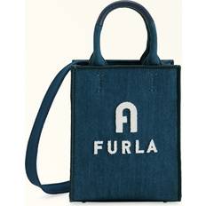 Fur Handbags Furla Opportunity Tote Blu Jay Blue Bx1544 Woman