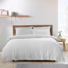 Textiles Catherine Lansfield So Soft Easy Iron Duvet Cover White (200x)