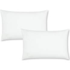 Cotton - White Pillow Cases Catherine Lansfield Brushed Cotton' Pillow Case White