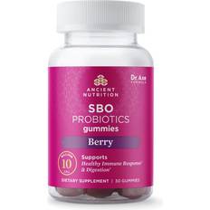 Ancient Nutrition SBO Probiotics Berry Gummies 10 Billion 30