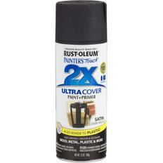 Black Paint Rust-Oleum 12 Painter's Touch Ultra Cover 2X Spray Black