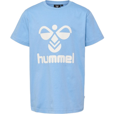 Blå T-skjorter Hummel Kid's Tres T-shirt - Dusk Blue