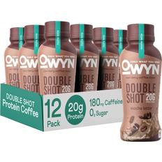 Double Shot Non Dairy Protein Coffee Shakes Mocha Latte 12