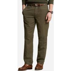 Polo Ralph Lauren 40/2 Linen/cottonstfbedfordp Mand Bukser hos Magasin Canopy Olive