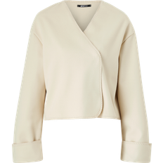 Gina Tricot Blanket Stitch Jacket - Almond Milk