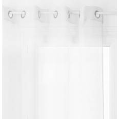 Net Curtain Moly 135 x 240 cm White