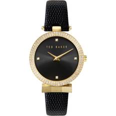 Ted Baker Orologi da polso Ted Baker Bow Black Leather 36mm Black