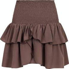 Brune - Dame Skjørt Neo Noir Forudbestilling Carin R Skirt Dusty Brown brun 32/XXS