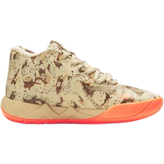 Puma Junior X LaMelo Ball MB.01 Digital Camo - Pale Khaki/Ultra Orange