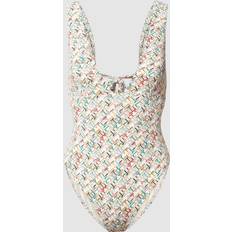 Blanc Maillots de bain Tommy Hilfiger Maillot de bain femme UW0UW05273 - Multicolore