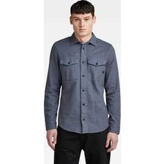 G-Star G-STAR RAW Herren Marine Slim Hemd Blau vintage indigo gd D24963-D454-G305