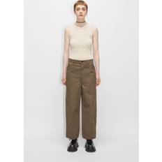 Hope Bukser & Shorts Hope Neu Trousers Bukser Med Lige Ben - Khaki