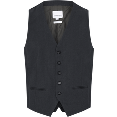Lindbergh Mens Waistcoat For Suit - Blue