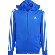 Adidas TRAINING ESSENTIALS STRIPES Trainingsjacke Kinder blau