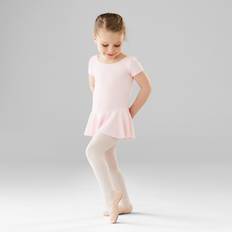 Pink Bodysuits Girls' Ballet Skirted Leotard Light Pink Candyfloss