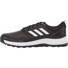 Svarte Golfsko Adidas CP Traxion Spikeless Shoes Core Black Cloud White Silver Metallic, Male, Sko, Golfsko, Golf, Sort, 1/3