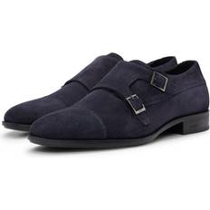 40 Monaci BOSS Di Pelle Monk Strap Colby - Black