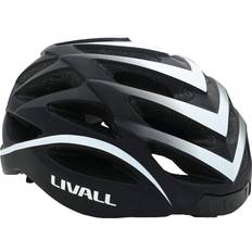 Livall Unisex – Erwachsene BH62 Neo Fahrradhelm, schwarz, weiß one