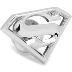 Men Brooches Men's Stainless Steel Superman Lapel Pin