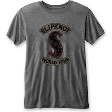 Slipknot Unisex Burnout T-Shirt - World Tour