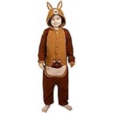 Kigurumi Känguru Maskeraddräkt för barn