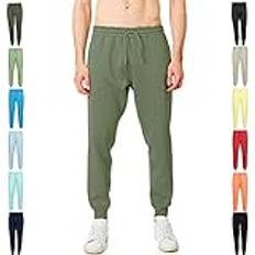 Clothing Essential Cuffed Joggers Green