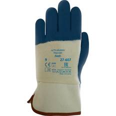 Arbeitshandschuhe Ansell Nitrilhandschuhe mit Stulpe Hycron 27-607 Gr