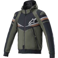 Alpinestars Sektor V2 Motorcycle Hoodie, black-green