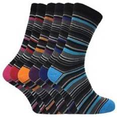 Clothing Sock Snob Pairs Patterned Coloured Cotton Dress Blue 6-11