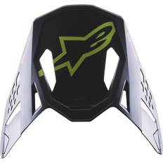 Black Motorcycle Goggles Alpinestars M8 Echo Visor Black