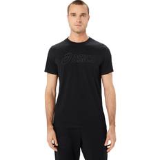 Asics LOGO SS TEE Performance Black/Graphite Grey