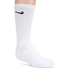 Polyester Socks Nike Kid's Everyday Cushion Crew Socks 6-pack - White/Black (SX6910-100)