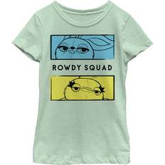 Children's Clothing Fifth Sun Disney Pixar Toy Story Girls 4-6X Rowdy Boxes Graphic T-Shirt, Mint