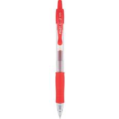 Pilot Ballpoint Pens Pilot G2 Retractable Gel Pens Extra Fine Point 0.5mm Red 12-pack