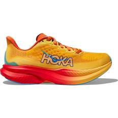 Women - Yellow Running Shoes Hoka Mach 6 W - Poppy/Squash