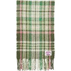 Acne Studios Check scarf green