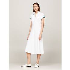 Tommy Hilfiger Signature Tape Knee Length Polo Dress