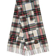 Flannel Accessories Lauren Ralph Lauren Woman Scarf Off white Recycled wool, Wool, Nylon