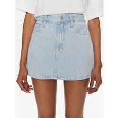 Calvin Klein Jupes Calvin Klein Micro Mini Skirt - Denim Light Women's