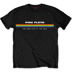 Pink Floyd Unisex T-Shirt Spectrum Stripe - Black