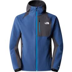 The North Face Softshell Hoodie Blue Mens