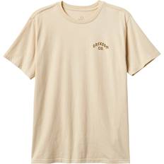 Brixton Herr Överdelar Brixton Homer T-Shirt Cream Classic Wash